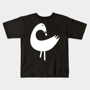 Sankofa bird symbol Kids T-Shirt